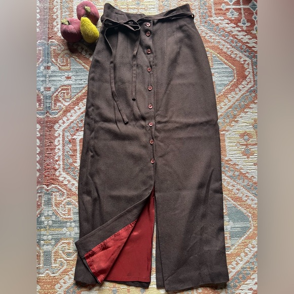 Express Dresses & Skirts - Vintage Early 90s/Late 80s Express Brown Pencil Skirt